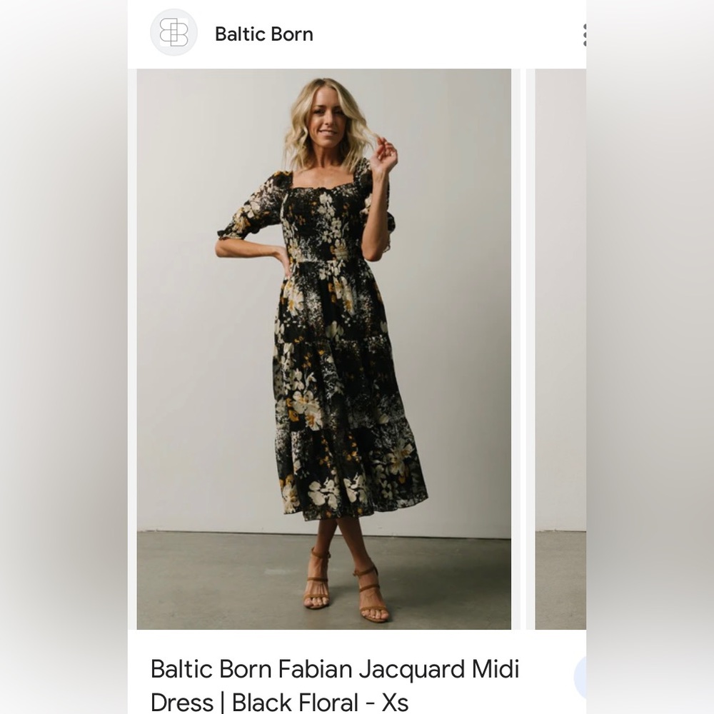 Midi Dress, worn once